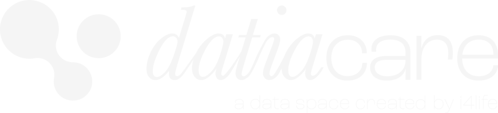 logo datiacare en blanco